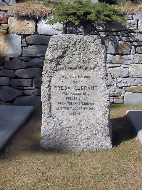 Freda Currant (24) - Matterhorn 1936